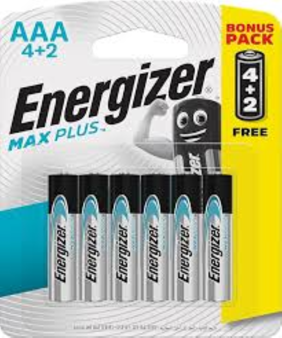 ENERGIZER MAX PLUS 12X6AA(4+2)